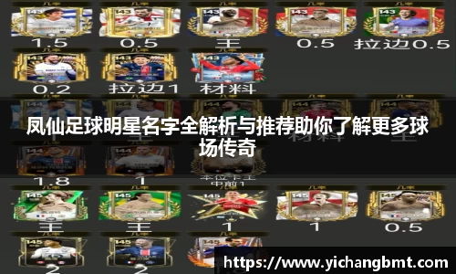 凤仙足球明星名字全解析与推荐助你了解更多球场传奇